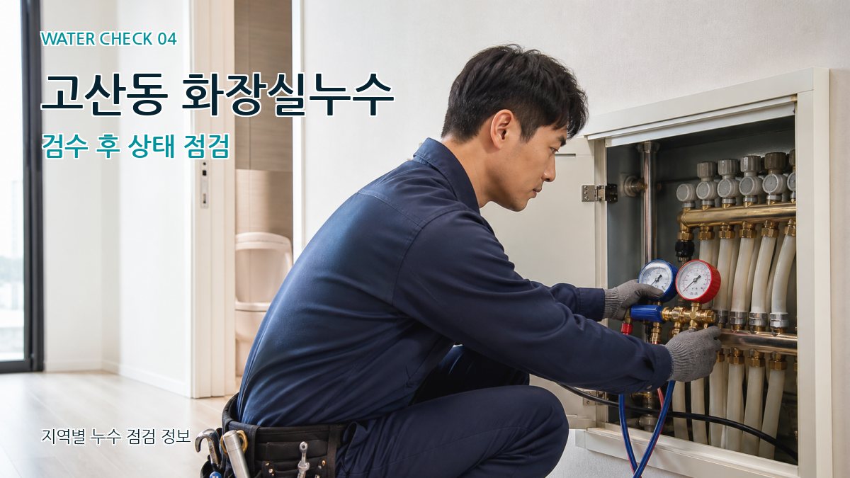 고산동 누수탐지 누수탐지 이미지