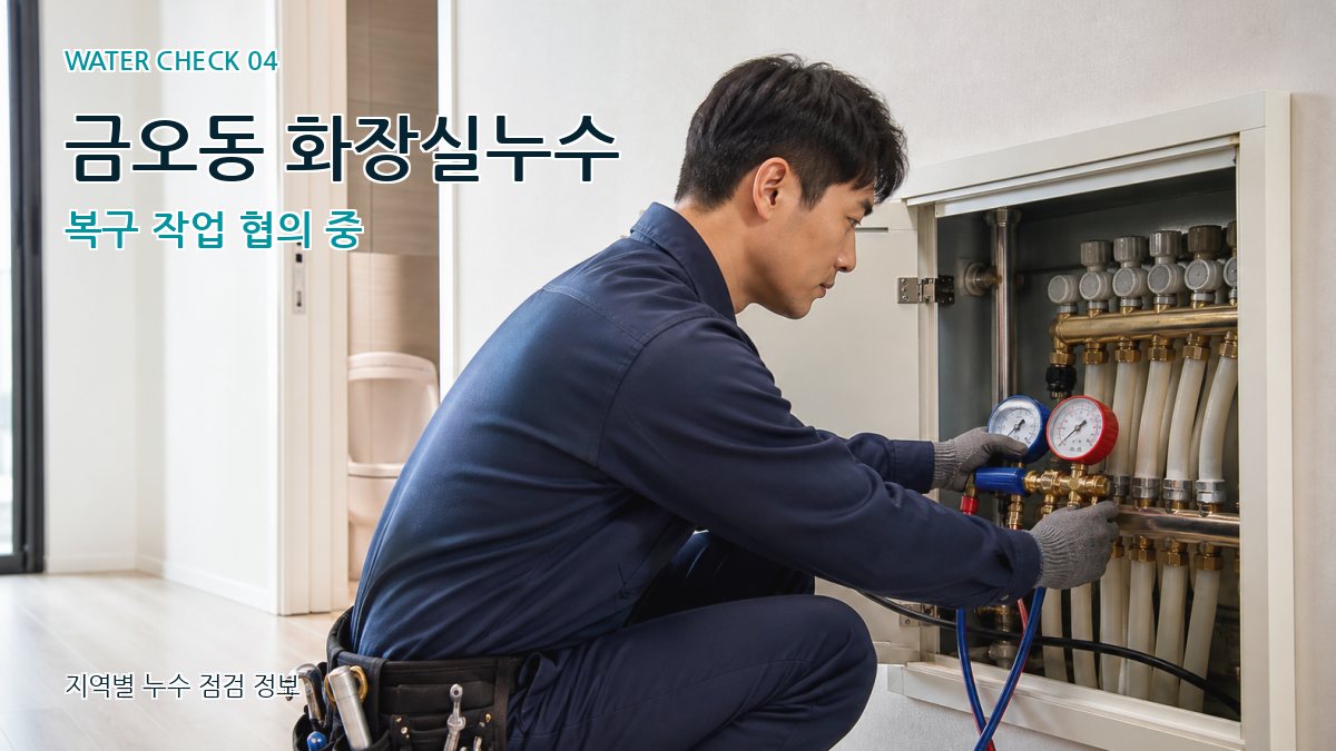 금오동 누수탐지 누수탐지 이미지