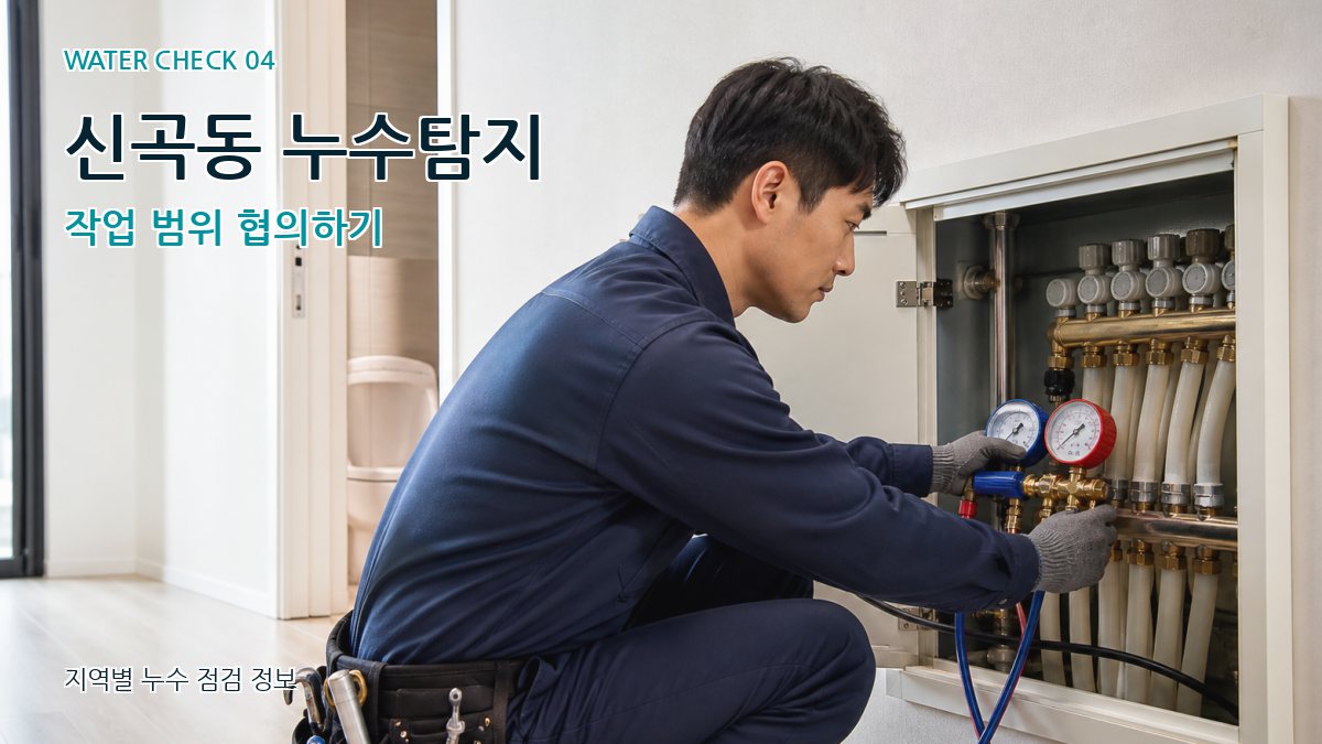 신곡동 누수탐지 누수탐지 이미지