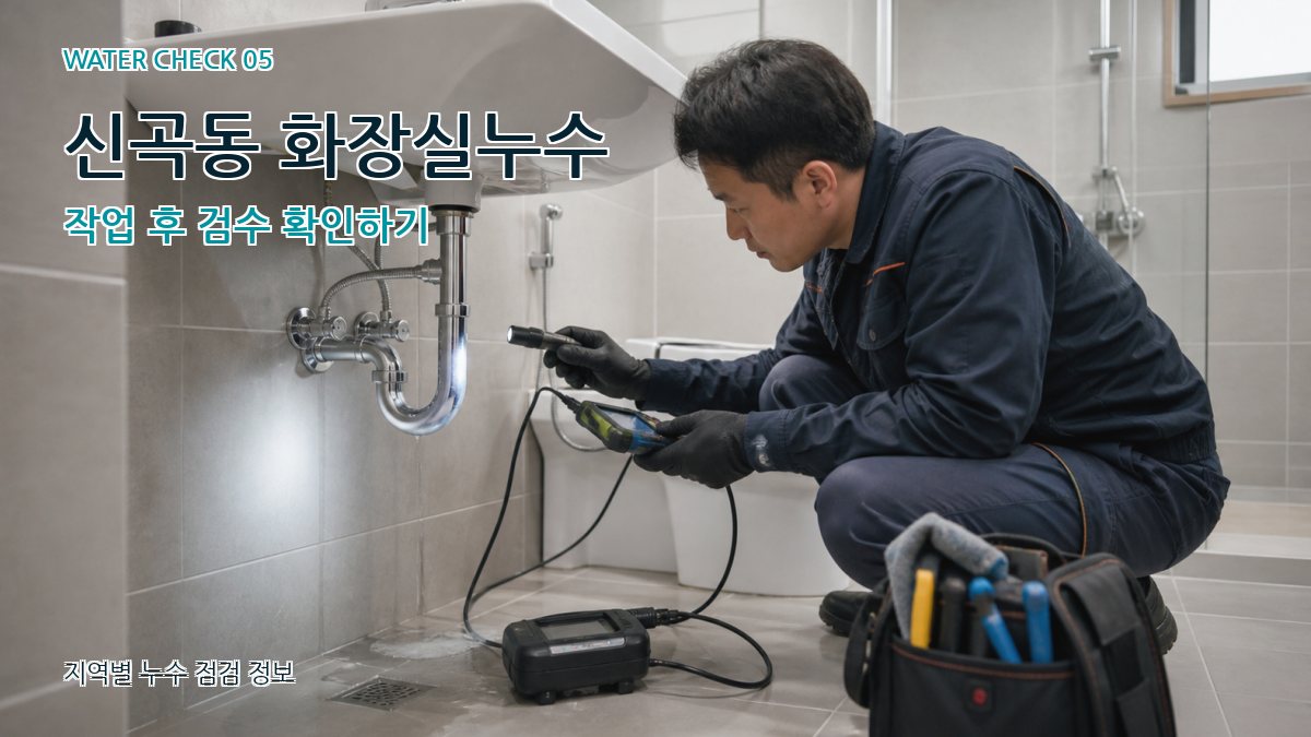 신곡동 누수공사 누수탐지 이미지