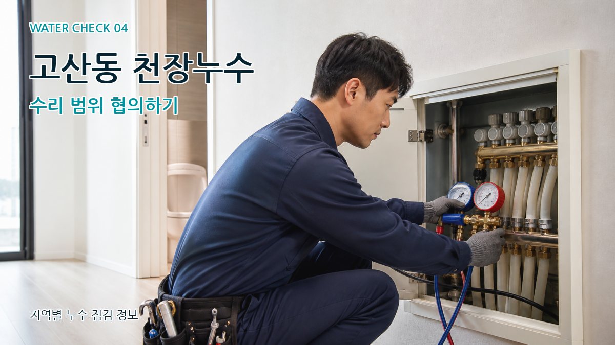 고산동 누수탐지 누수탐지 이미지