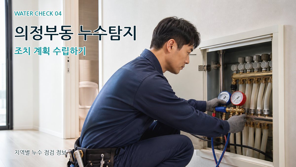 의정부동 누수탐지 누수탐지 이미지