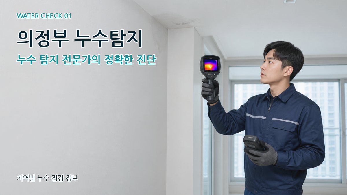 가능동 아파트누수 누수탐지 이미지