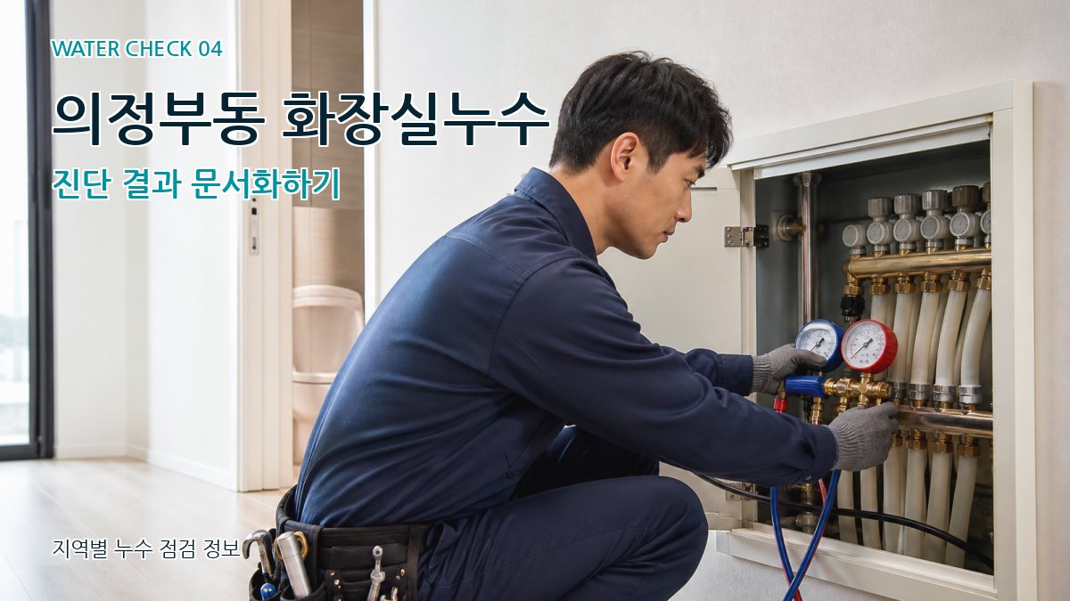 의정부동 누수탐지 누수탐지 이미지