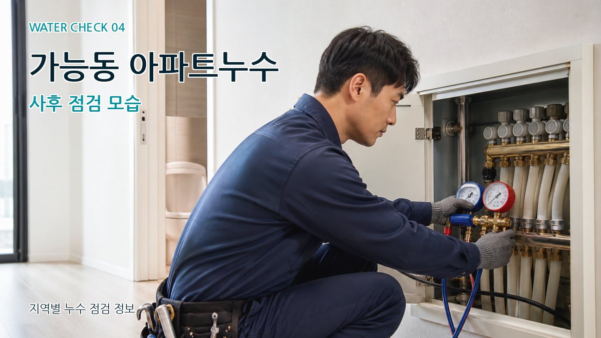 가능동 누수탐지 누수탐지 이미지