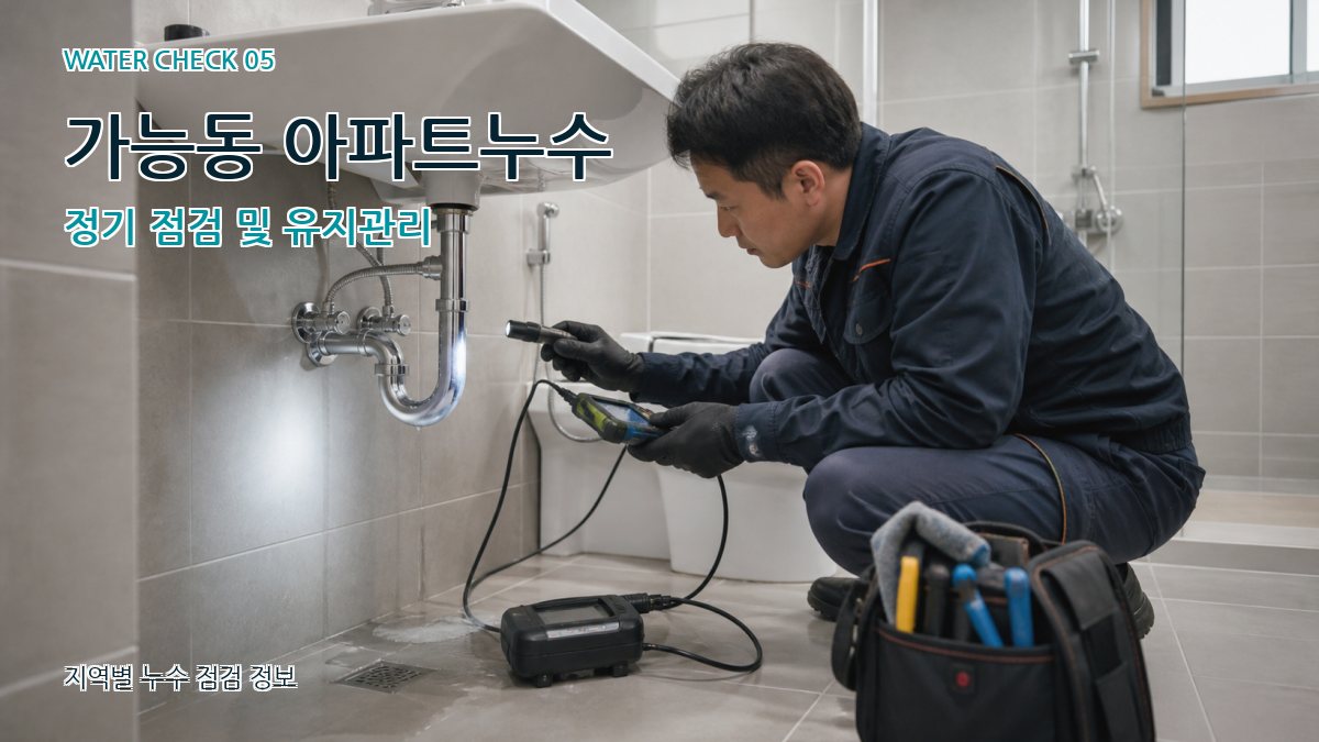 가능동 누수공사 누수탐지 이미지