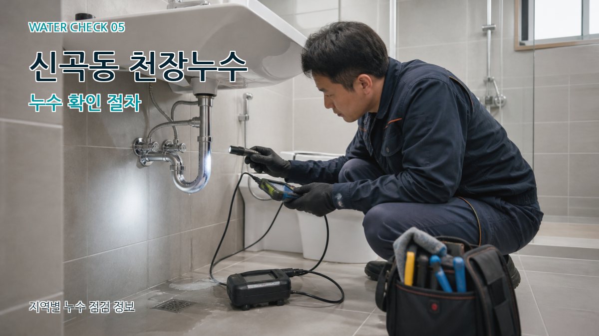 신곡동 누수공사 누수탐지 이미지