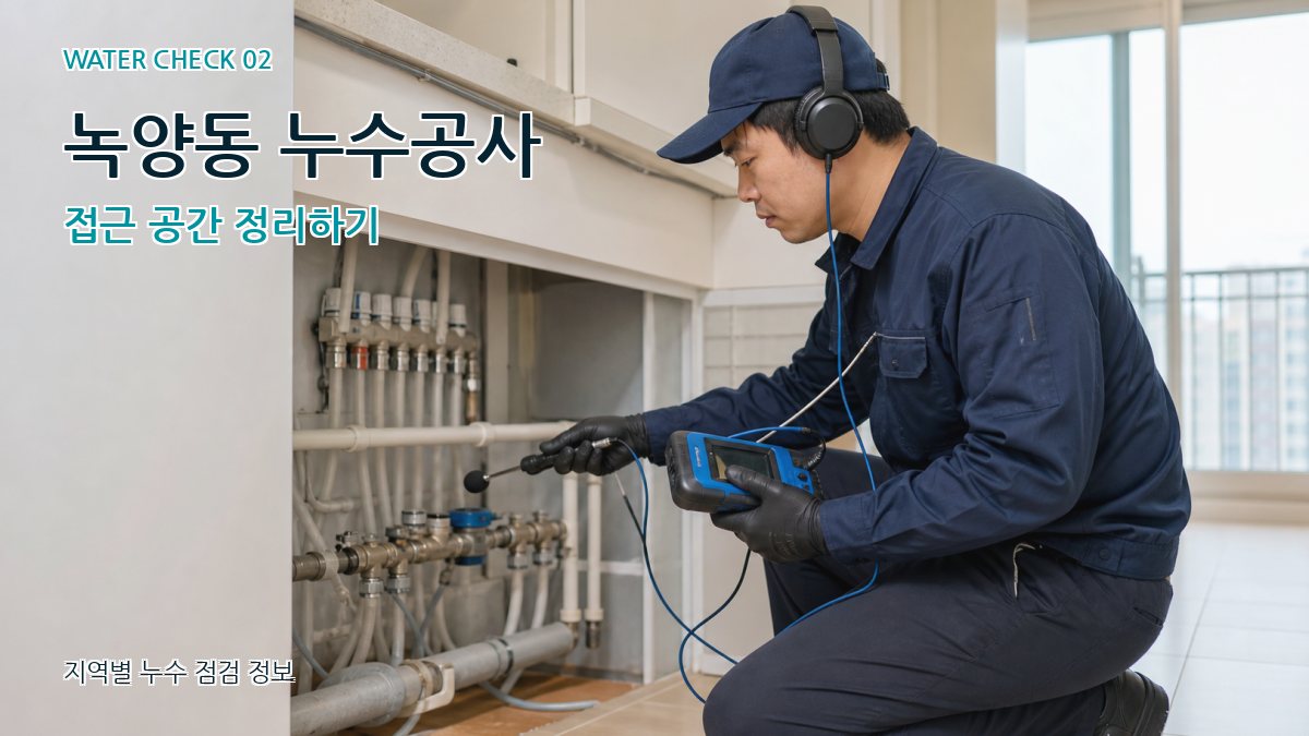 녹양동 화장실누수 누수탐지 이미지