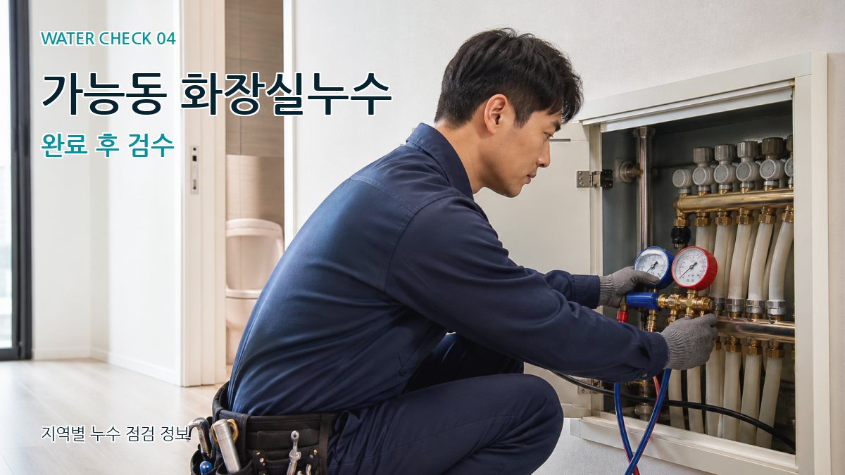 가능동 누수탐지 누수탐지 이미지
