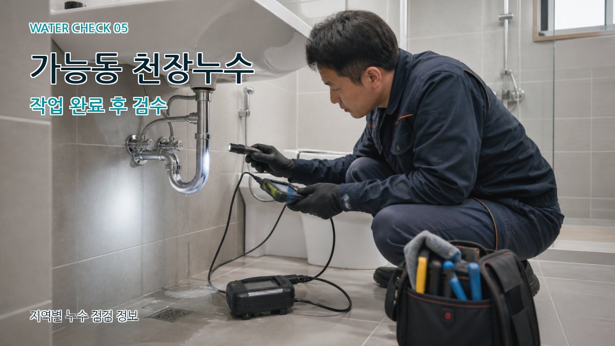 가능동 누수공사 누수탐지 이미지