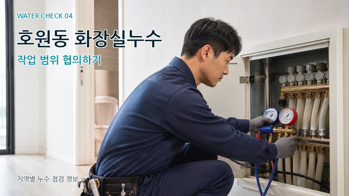 호원동 누수탐지 누수탐지 이미지